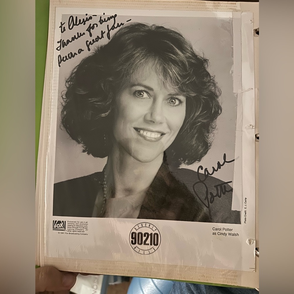 Vintage 90s 90210 autograph